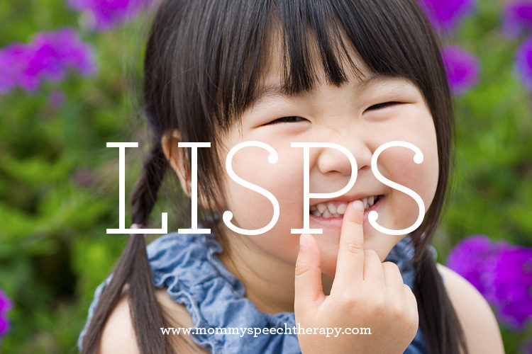 My Child Has A Lisp Should I Be Concerened Mommy Speech Therapy