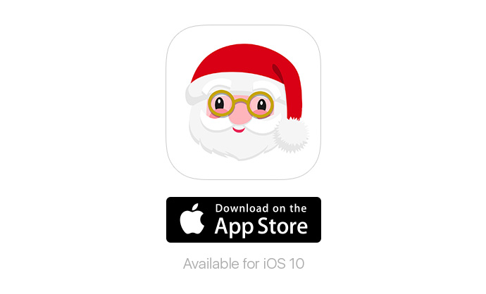 Little Christmas Stickers App from Little Bee Speech