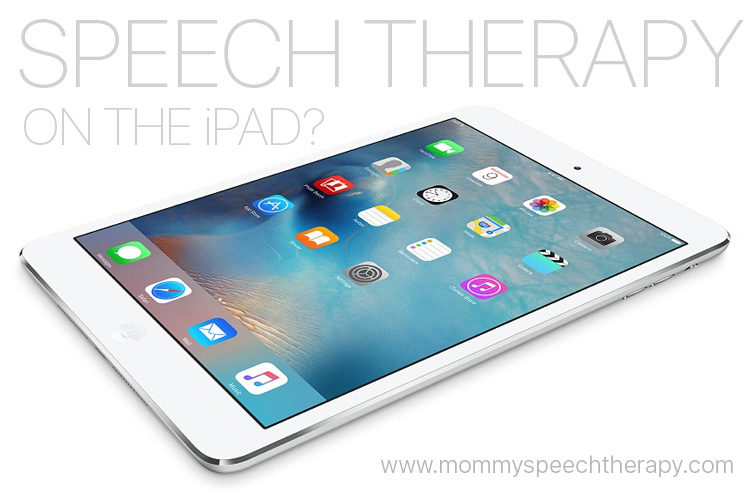 Using the iPad in Therapy